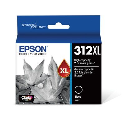 Epson T312XL Black High Yield Ink Cartridge