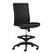 Union & Scale Workplace2.0™ Stool Upholstered, Armless, Black Fabric, Limited Synchro Tilt (54231)