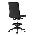 Union & Scale Workplace2.0™ Stool Upholstered, Armless, Iron Ore Fabric, Limited Synchro Tilt (54232
