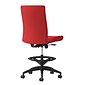 Union & Scale Workplace2.0™ Stool Upholstered, Armless, Ruby Fabric, Limited Synchro Tilt (54235)