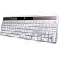Logitech Solar K750 for Mac Wireless Keyboard, White (920-003677)