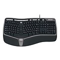 Microsoft NaturalErgonomic 4000 Wired Keyboard, Black (B2M-00012)