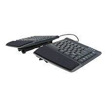 Kinesis Freestyle2 for PC with VIP3 Accessory Pre-Installed Wire Keyboard, Black (KB820PB-US)