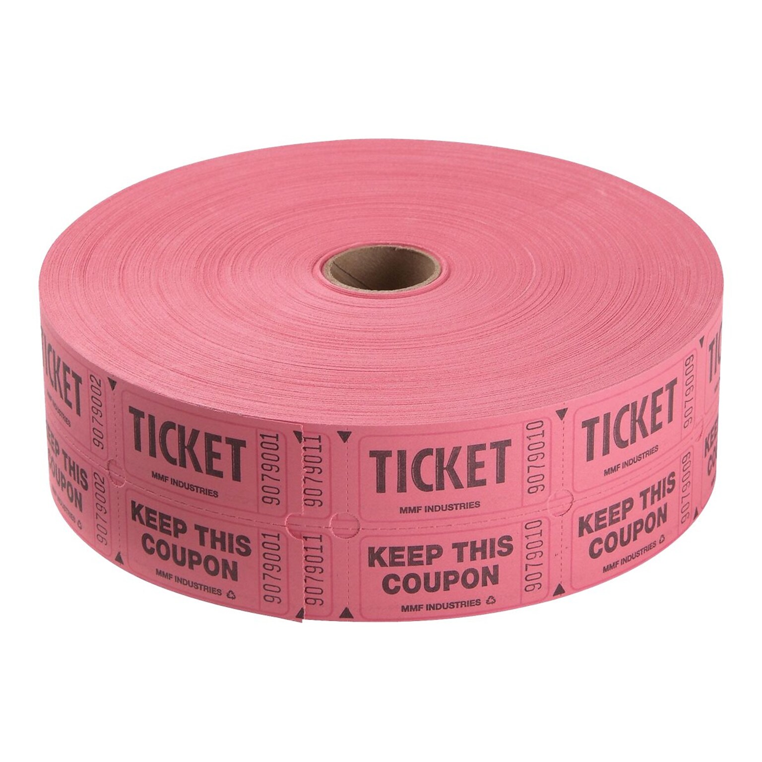 Staples Double Ticket Roll, 2000/Roll (19163)