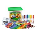 Crayola Creativity Tub, 80/Pieces Per Box (04-5358)
