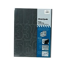 Chartpak 4 Numbers, Black (01193)