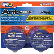 Home Plus® Ant Control Bait Station, 3 oz, Pack of 4 (PCO4PMTLAB)