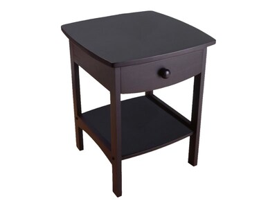 Winsome Claire 18W x 18D Accent Table, Black (20218)