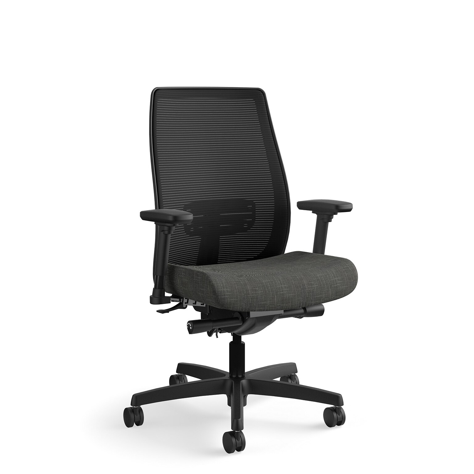 HON Endorse Mesh Mid-Back Task Chair, Starry Night Fabric, All-Adjustable Arms (HONLWM3VOP11N)