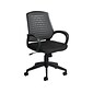 Global Mesh Back Fabric Manager Chair, Gray and Black (OTG10902B)