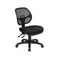 Office Star ProGrid Series Fabric Computer and Desk Chair, Coal (2902-30)