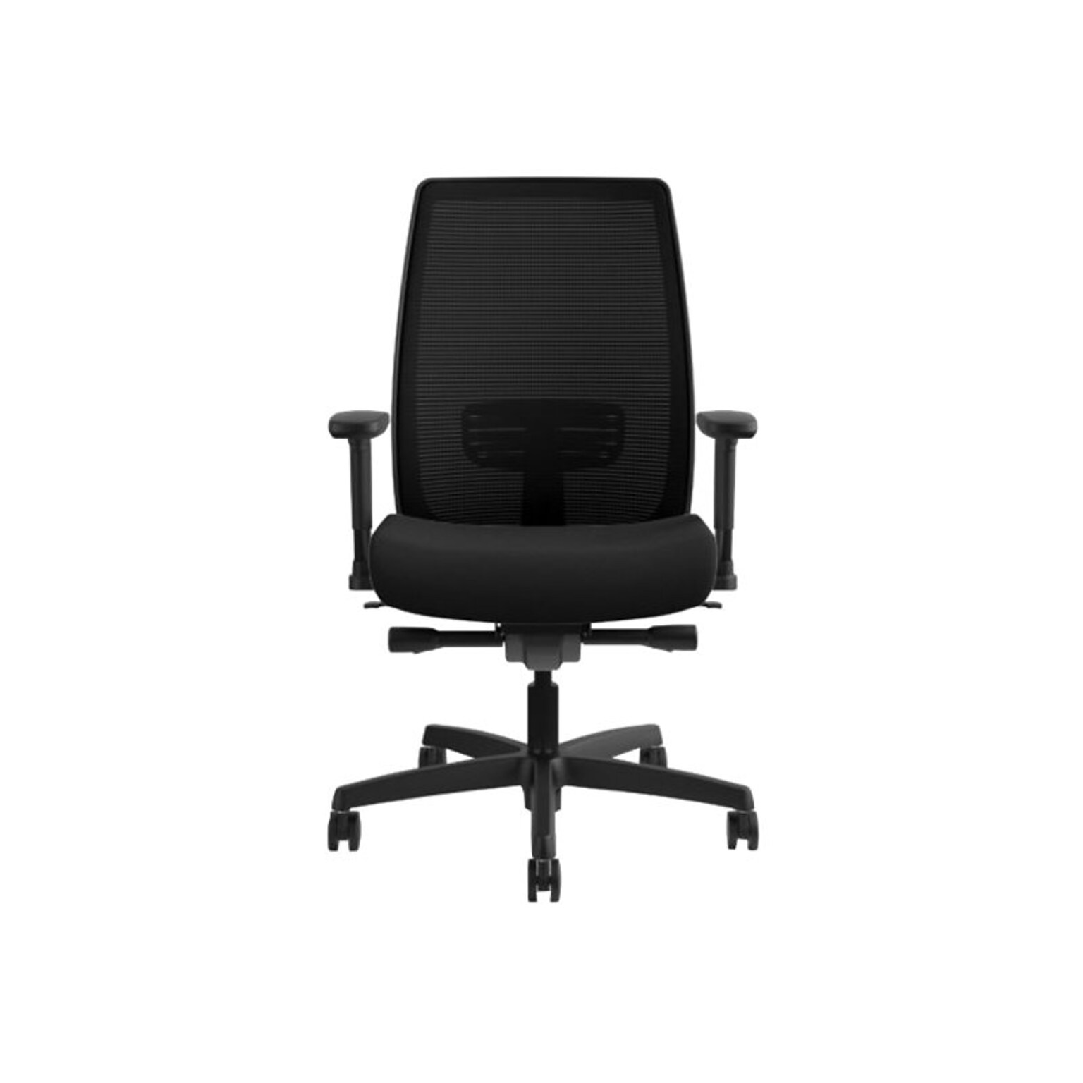HON Endorse Mesh Back Fabric Task Chair, Black (HONLWU2ACU10)
