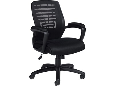 Global OTG Mesh Back Fabric Manager Chair, Black (OTG11750B)