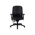 Global OTG Fabric Task Chair, Patterned Black (OTG11710-QL10)