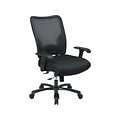 Office Star Office Star Space Seating Mesh Task Chair, Black (75-37A773)