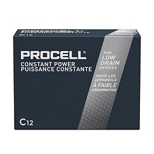 Duracell PROCELL C Alkaline Battery, 12/Pack (PC1400)