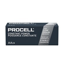 Duracell Procell AA Alkaline Battery, 24/Pack (PC1500BKD01)