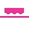 Teacher Created Resources Boarder Trim, 35 x 2-3/16, Scalloped , Hot Pink, 6/Pack (TCR5582)