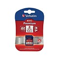 Verbatim Premium 8GB SDHC Memory Card, Class 10, UHS-I (VTM96318)