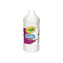 Crayola Artista II Washable Tempera Paint, Assorted, 16 oz., 12/Carton (54-8216)