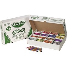 Crayola Classpack Crayons, 800/Box (52-8016)