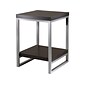 Winsome Jared 18"W x 18"D End Table, Espresso (93418)