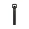 Box Partners Cable Ties, Black, 500/Case (CTUV1140)