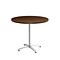 Union & Scale Workplace2.0™ Multipurpose 36 Round Shaker Cherry Laminate Seated Height Silver Base