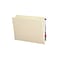 Smead End Tab File Folder, Shelf-Master Reinforced Straight-Cut Tab, Letter Size, Manila, 50/Box (24