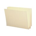 Smead End Tab File Folder, Shelf-Master Reinforced Straight-Cut Tab, Letter Size, Manila, 50/Box (24