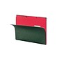 Smead Interior File Folder, 1/3-Cut Tab, Letter Size, Red, 100/Box (10267)