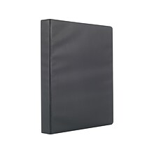 Staples Simply Light-Use 1 3-Ring Non-View Binder, Black (26645)