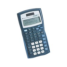 Texas Instruments TI-30XIIS 10-Digit Scientific Battery & Solar Powered Scientific Calculator, Blue