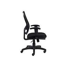 Offices To Go Mesh Fabric Manager Chair, Black (OTG11641B)