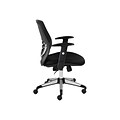 Offices To Go Fabric Manager Chair, Mesh Black (OTG11686B)
