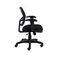 Offices To Go Mesh Fabric Manager Chair, Black (OTG11647B)