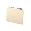 Smead File Folders, Straight-Cut Tab, Letter Size, Manila, 100/Box (10300)