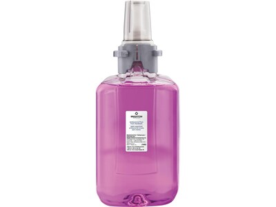 Brighton Professional Antibacterial Foaming Hand Soap Refill for ADX 12 Dispenser, Plum Scent, 3/Car