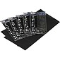 Tablemate Heavy Duty 108"W x 54"D Solid Table Cover, Black, 6/Pack (TBL-549-BK)