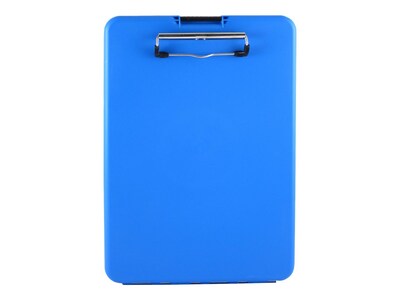 Saunders SlimMate Polypropylene Storage Clipboard, Blue (00559)