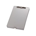 Officemate Aluminum Storage Clipboard, Silver (83207)