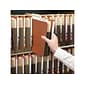 Smead Extra Wide Paper Stock File Pocket, 3.5" Expansion, 15.75" x 9.5" Size, Dark Brown/Redrope, 10/Box (74681)