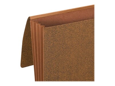 Smead Classic Redrope File Pocket, 3.5" Expansion, Legal Size, Brown (71356)