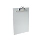Saunders Aluminum Clipboard, Letter Size, Silver (22517)