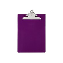 Saunders US-Works Plastic Clipboard, Letter Size, Purple (21606)
