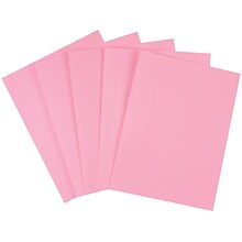 Brights Multipurpose Paper, 20 lbs., 8.5 x 11, Pink, 500/Ream, 5 Reams/Carton (25207A)