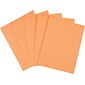 Staples Brights Multipurpose Colored Paper, 20 lbs., 8.5" x 11", Orange, 500/Ream (25208)