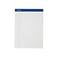 Ampad Notepads, 8.5" x 11", Wide, White, 50 Sheets/Pad, 12 Pads/Pack (TOP20-320)