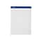Ampad Notepads, 8.5 x 11, Wide, White, 50 Sheets/Pad, 12 Pads/Pack (TOP20-320)
