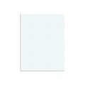 Ampad Notepad, 8.5 x 11, Graph, White, 50 Sheets/Pad (TOP22-000)